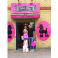 Lucy�mecklenburgh and Mario Falcone stars of The Only Way Is Essex (TOWIE) came shopping at Diva Dogs for bentley and Lola�