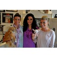 Regulars Billi mucklow and Cara Kilbey (TOWIE) pop in to pick up some doggy essentials x