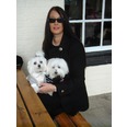 Harvey & Bonnie with their Mummy Poppy having a day out.