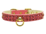Swanky Dog collar Pink