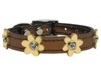 Flower Collar - Bronze/Gold Metallic